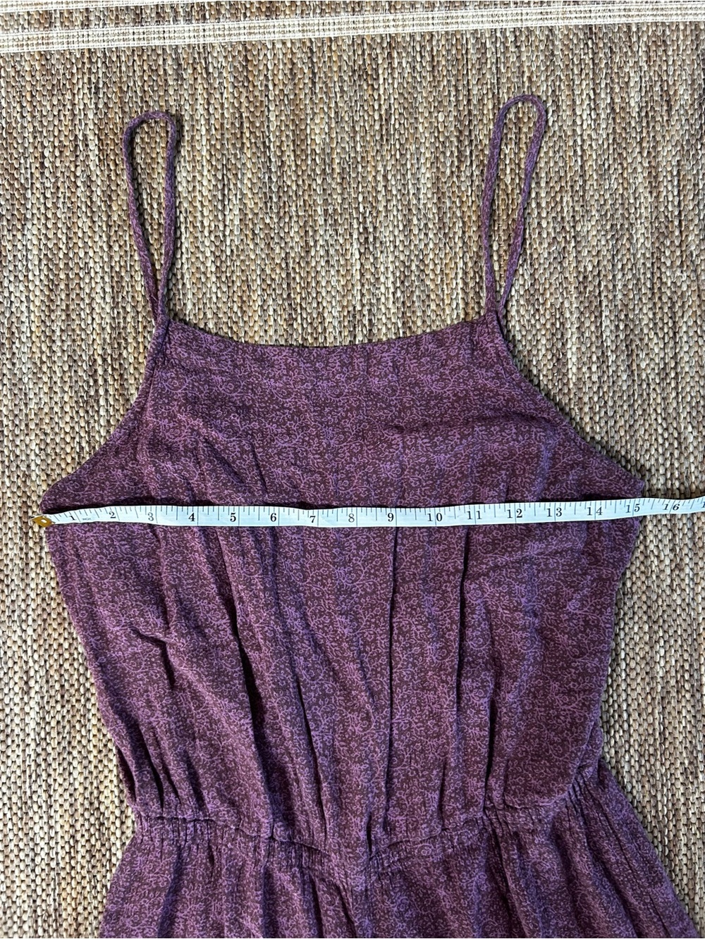 O’Neill wide leg jumpsuit in purple floral pattern | size medium - Picture 4 of 8